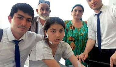 Patientin an der UK Salzburg