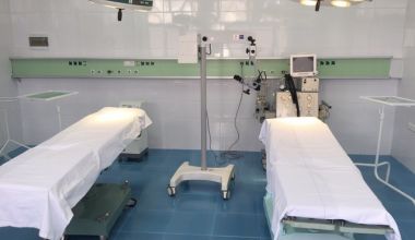 Der neue OP-Bereich in der Klinik Karabolo