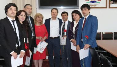 Absolventen des Masterkurses für Kieferorthopädie